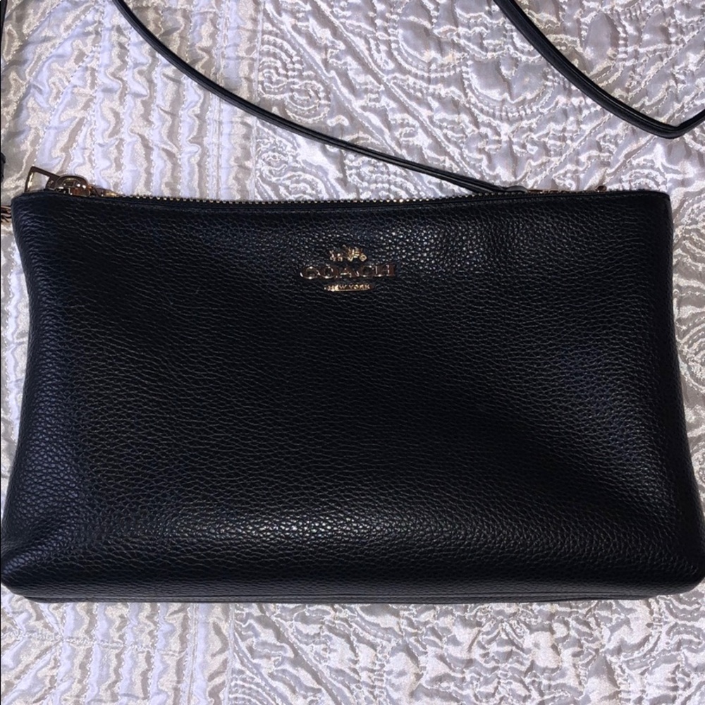 Black Coach Crossbody